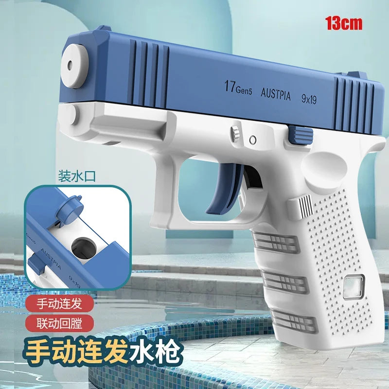 NEW Arrivals Adult-Children Water Gun Toys Bursts Children's High-Pressure Strong Charging Energy Water Automatic Japanese Water Spray Toy Guns Summer Sports Games Toys Supplies