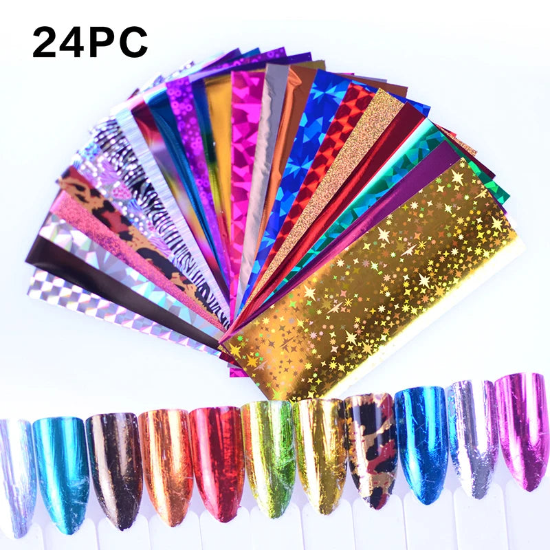 Nail Sticker Marble Pattern Nail Foil Nail Art Transfer Decals Slider Nail Water Decal Design Accessories Manicures Decorations