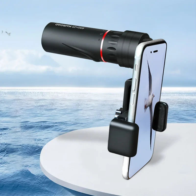 2000x24 HD Monocular Telescope Mini Portable Mobile Phone Telescope Outdoor Camping Hunting Bird Watching Telescopes 
