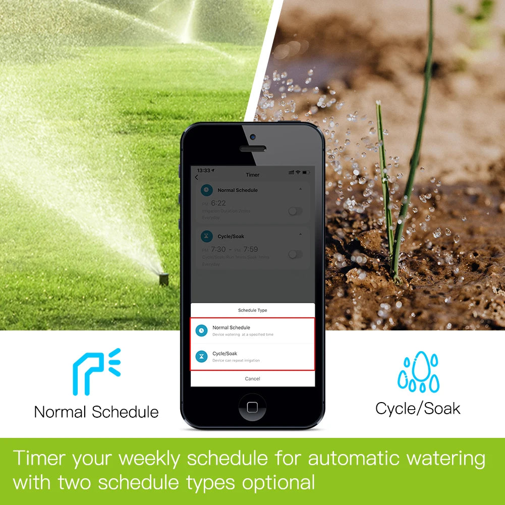 TUYA App Smart Bluetooth Garden Watering Valve Irrigation Timers Remote Controller Filter Washable Programmable Timed Sprinkler