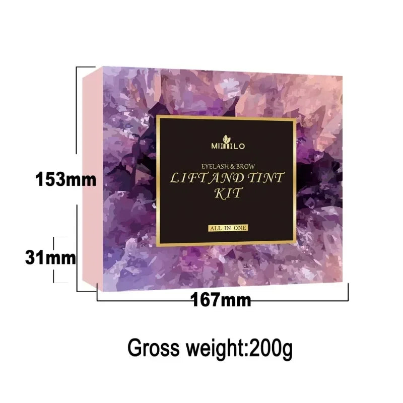 Dye & Perm Wool 2 & Corner Protein Cold Iron Set Eyelash Lift Set Lifiting Eyelash Enhancement