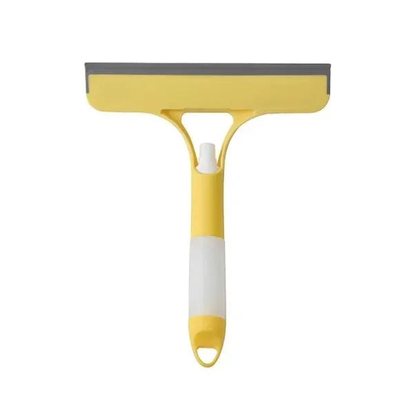 3 Colors Multi-Function Glass Wiper Home Office Window Doors Cleaning Brush Sprayer Cleaning Soap Car Automotive Rubber Brush