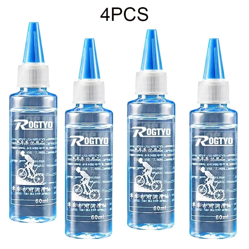 NEW Arrivals 4PCS Set Bicycle Special Korean Lubricant MTB Road Bike Mountain Bike Dry * Lube Chain Oil for Fork Flywheel Chain Cycling Accessories