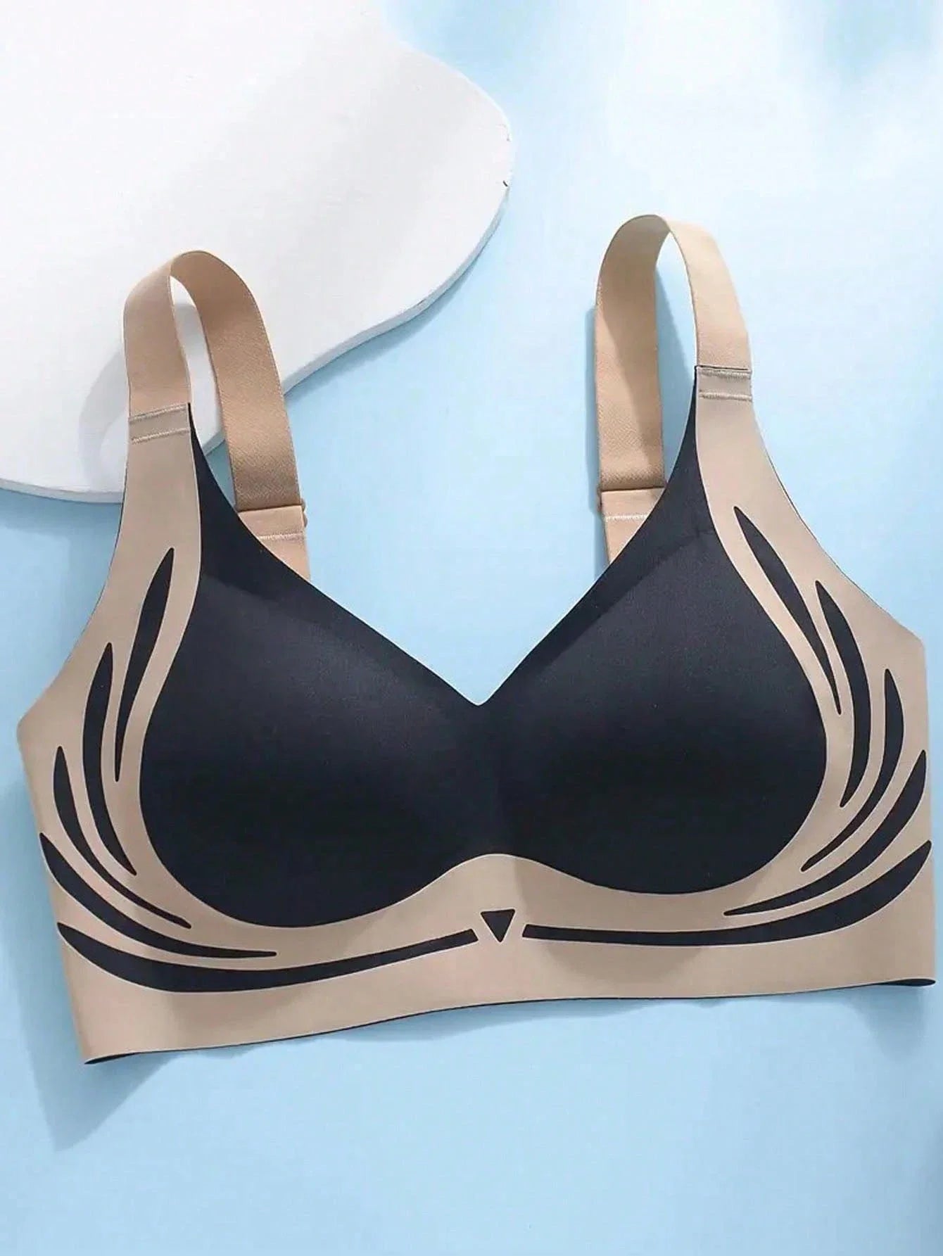 NEW Arrivals 3PCS Set M-2XL Plus Size Seamless Underwear For Women, Wireless & Comfortable Lift & Gather Brassiere, Supportive & Anti-Sagging Ladies Luxury Underwear Sets
