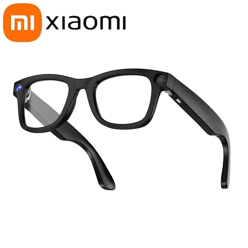 NEW Xiaomi AI Smart Camera Glasses 6K HD With Long-Lasting Battery Voice Assistant Control Calling Music Outdoor Photo-Gray Glasses 75 Languages Translator Business Meetings Outdoor Glasses