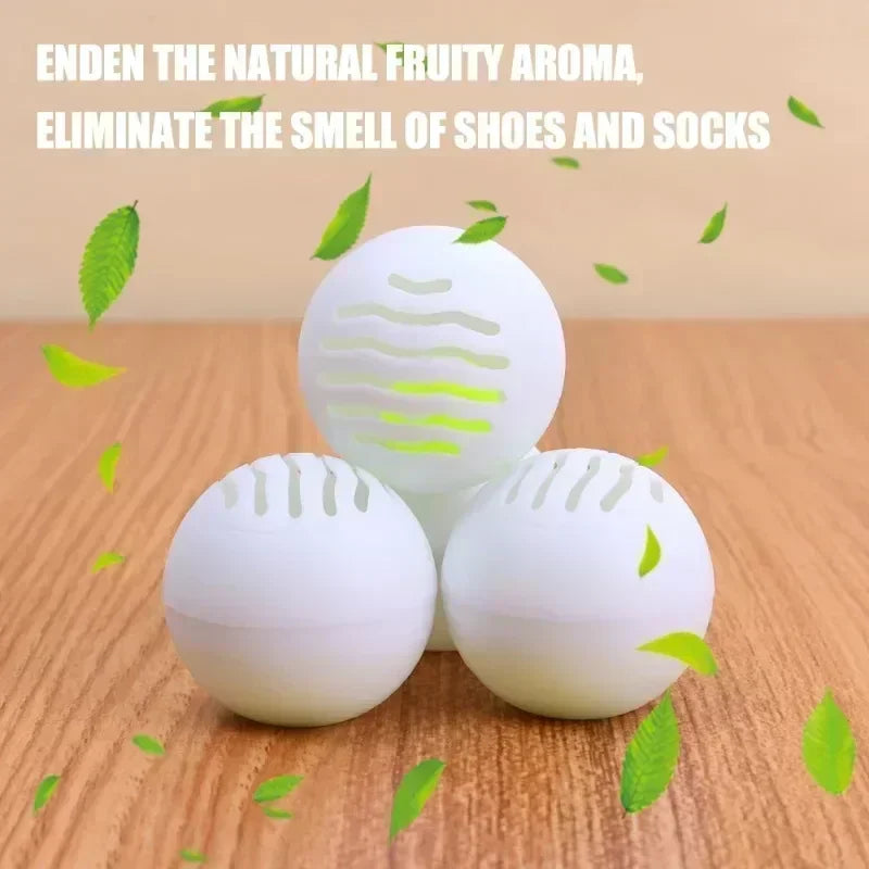 NEW Arrivals 36PCS Set Korean Shoes Deodorant Balls Freshener Shoes Fragrance Essential Footwear Scent Shoe Closet Gym Bag Locker and Cars Deodorizer Shoes Accessories