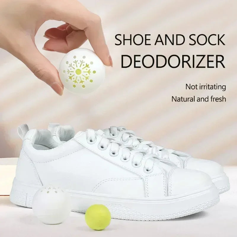 NEW Arrivals 36PCS Set Korean Shoes Deodorant Balls Freshener Shoes Fragrance Essential Footwear Scent Shoe Closet Gym Bag Locker and Cars Deodorizer Shoes Accessories