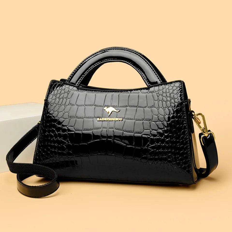 NEW Arrivals Australian Kangaroo Luxury Brand Alligator PU Leather Shoulder Crossbody Bag Clutch Hand Bags for Women Handbags New Style Luxury Bags