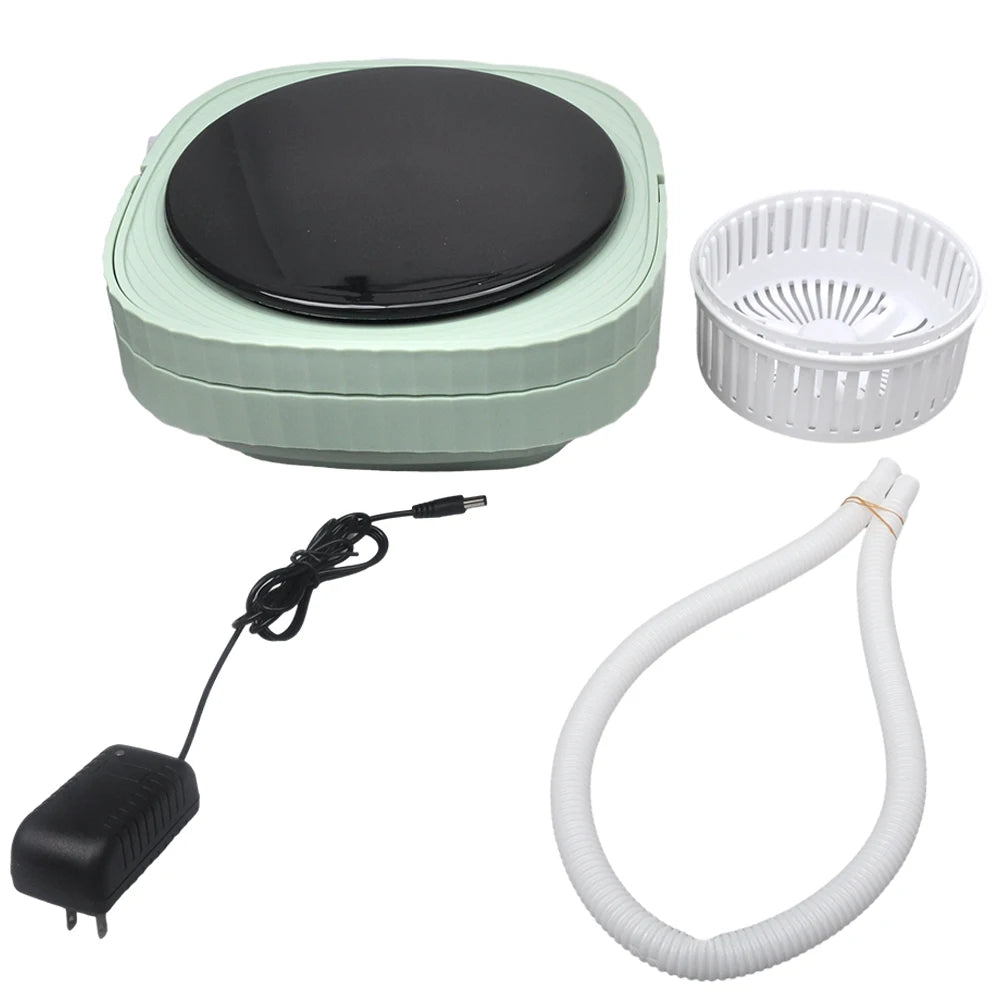 NEW Arrivals 6L 11L 4 Colors Folding Portable Washing Machine with Spin Dryer for Clothes Outdoor Travel Camping Home Ultrasonic Underwear Socks Mini Washer 110V 220V