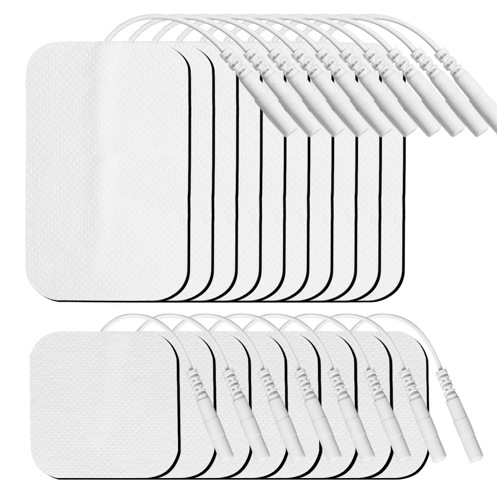 NEW Arrivals 50PCS Set Electrode Pads Gel For Tens Acupuncture Physiotherapy Massager Patches Slimming Pulse EMS Muscle Stimulator Sticker