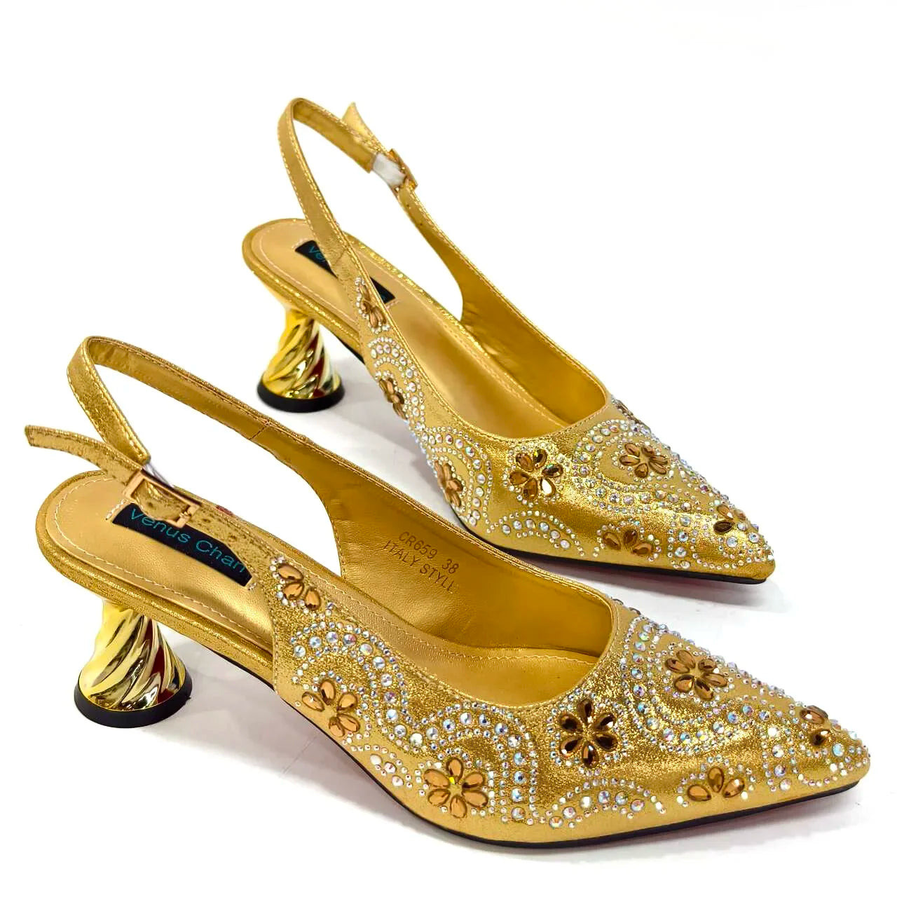 Newest 8 Colors INS Style FUCHSIA Color Elegant Low Heels Nigeria Popular Design African Ladies Shoes And Bag Set for Wedding Birthday Party Night Business Dinner Ladies Luxury Fashion Apparel Accessories Shoes Products