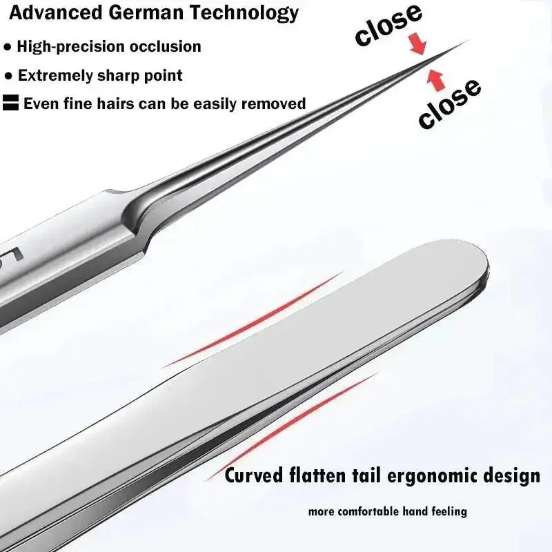 NEW Arrivals 11PCS Set Ingrown Hair Tweezers Acne Blackhead Removal Needles Black Dots Cleaner Pore Cleaner Deep Cleansing Face Skin Care Tools Face Care Accessories Skin Care Supplies