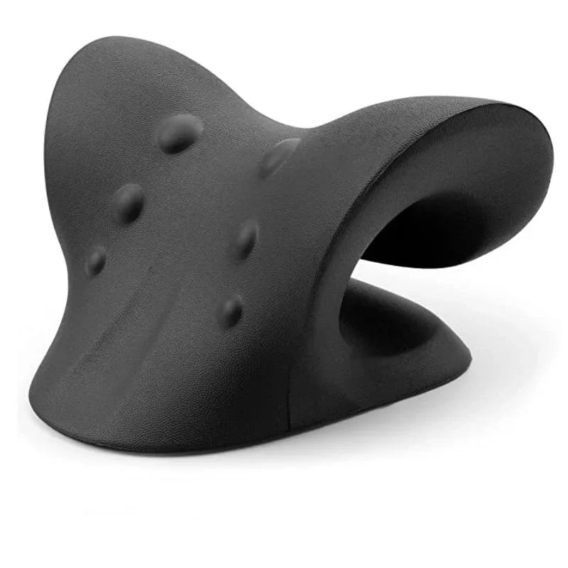 NEW Arrivals 4 Colors Pain Relief Cervical Spine Alignment Neck Shoulder Stretcher Relaxer Cervical Chiropractic Traction Device Massage Pillow