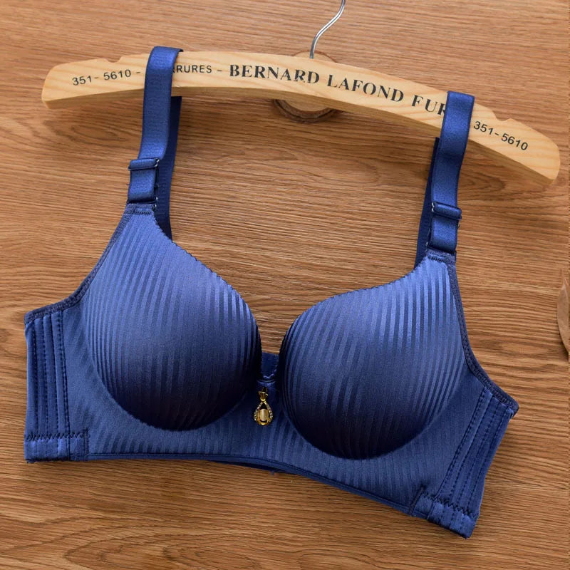 NEW Arrivals 6 Colors Girl's 8cm Thickened Bra Steamed Bread Cup Adjustable Underwear No Mark No Steel Ring Breast Lingerie Push Up Women Bras Ladies Underwear Lingerie Supplies