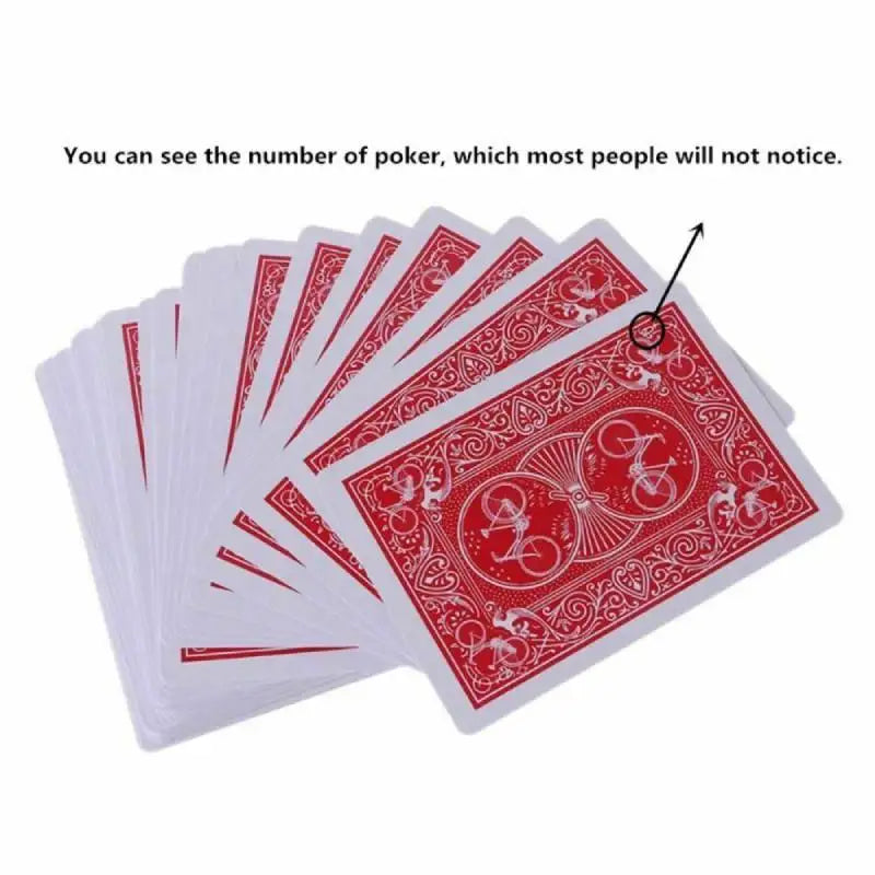 NEW Arrivals 1 Set Marked Stripper Deck Playing Cards Poker Magic Tricks Close Up Magic Props Easy Magic Trick Party Table Games Gift Casino Poker Gambling Accessories