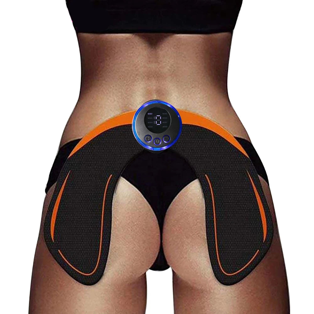 NEW Arrivals Electric Hip Fitness ABS Training Patches Buttocks EMS Muscle Stimulator Muscle Exercise Instrument Body Slimming Massager Sports Accessories