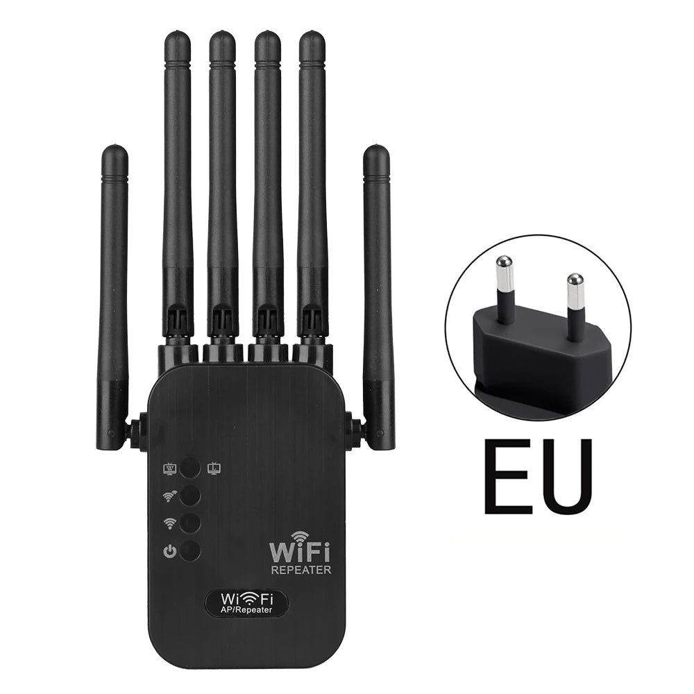 NEW Arrivals 300Mbps Single frequency Wi-Fi Repeater Wireless WIFI Extender Wi-Fi Booster 2.4G Network Amplifier 360° Full Coverage Signal Home Electronic Supplies