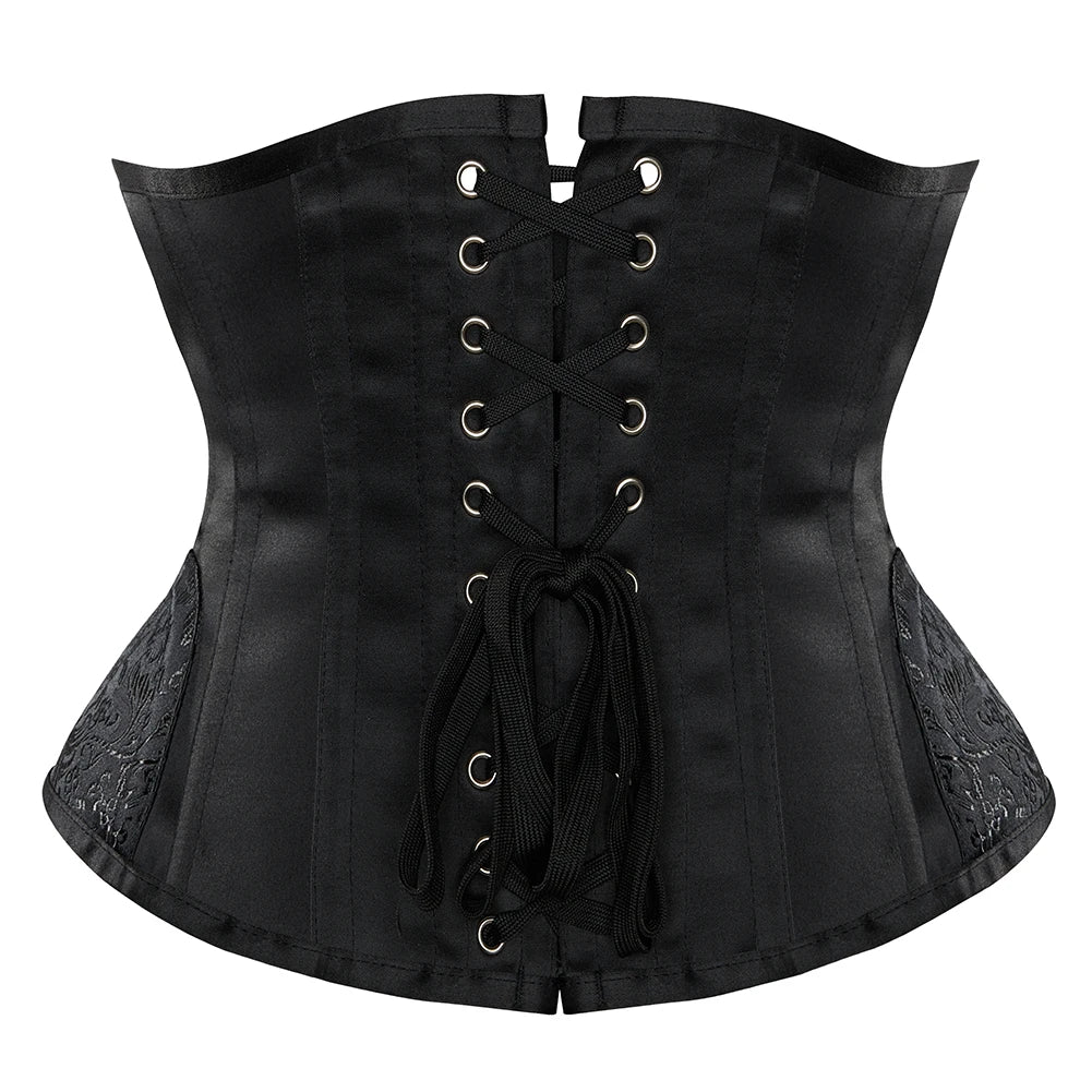 S-6XL High Quality Women Girls Steampunk Short Torso Under Bust Corset Hourglass Curve Waist Trainer Shaper Female Shapewear Ladies Body Slim Care Underwear Products