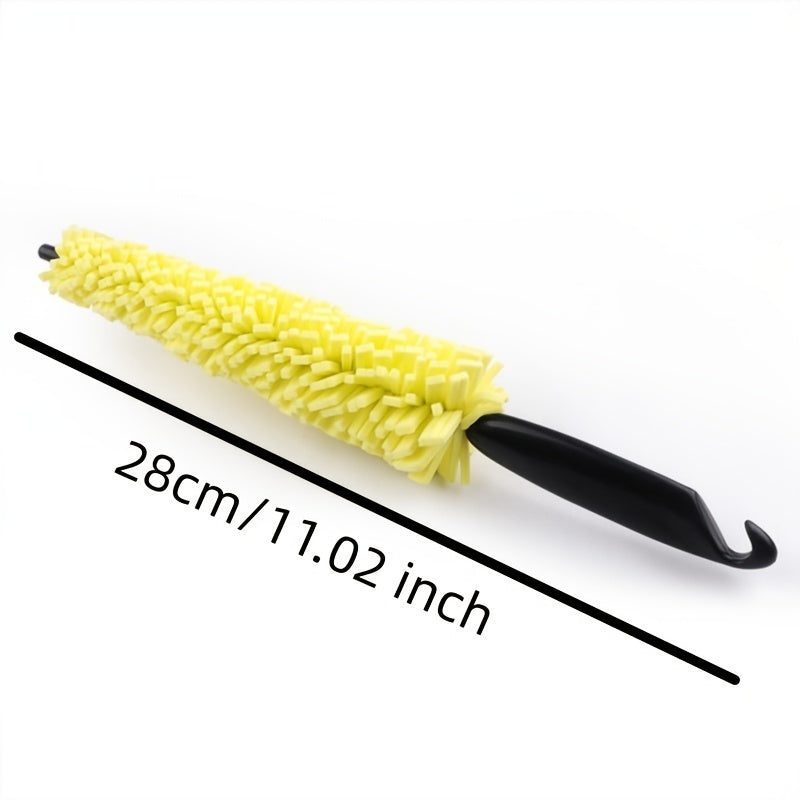NEW Arrivals Top Quality Effortlessly Clean Your Car Wheels 28Cm Brush with this Tire Rim Cleaning Tool Car Cleaning Supplies