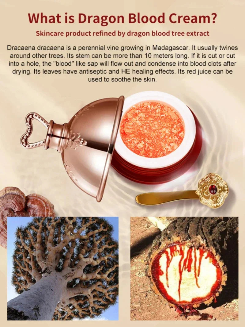 Dragon's Blood Face Cream Placenta Serum Instant Wrinkle Remover Lifting Firming Anti-aging Whitening Repair Skin Care Cosmetics