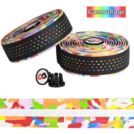 NEW Arrivals West Biking Bicycle Handlebar Tape 1 Pair Anti-slip EVA Soft Bike Hand Bar Tapes Shock Absorption Unique Tapes Bike Accessories