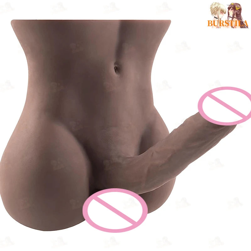 Male Sex Doll With Flexible Dildos For Realistic Sex With A Big Rooster, Black Male Sex Doll For Women With Tight Fit