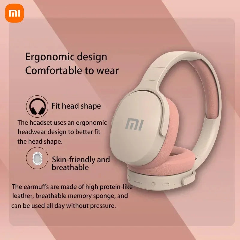 Xiaomi Original P2961 Wireless Headphones Bluetooth 5.3 Earphones For Samsung iPhone Stereo Sound HiFi Headset Game Earbuds With Microphone Electronics Sports Supplies