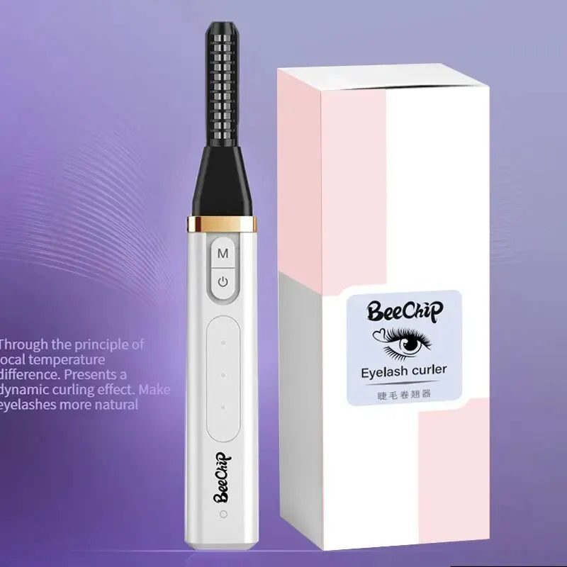 Eyelash Ironing Artifact Electric Rechargeable Styling Heating Lasting Curling Device Household Portable Novice