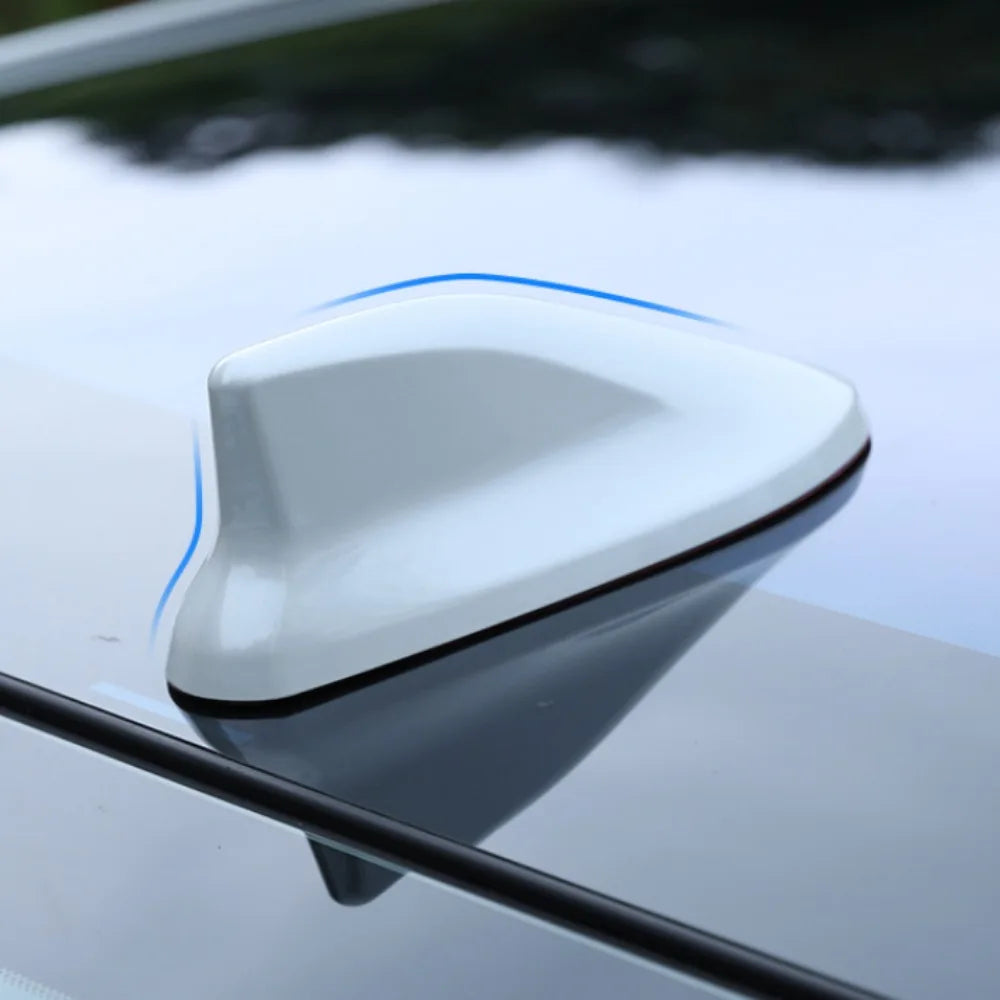NEW Arrivals White/Black Car Roof Antenna New Shark Fin Antenna Car Modification Part Decoration Cars Accessories
