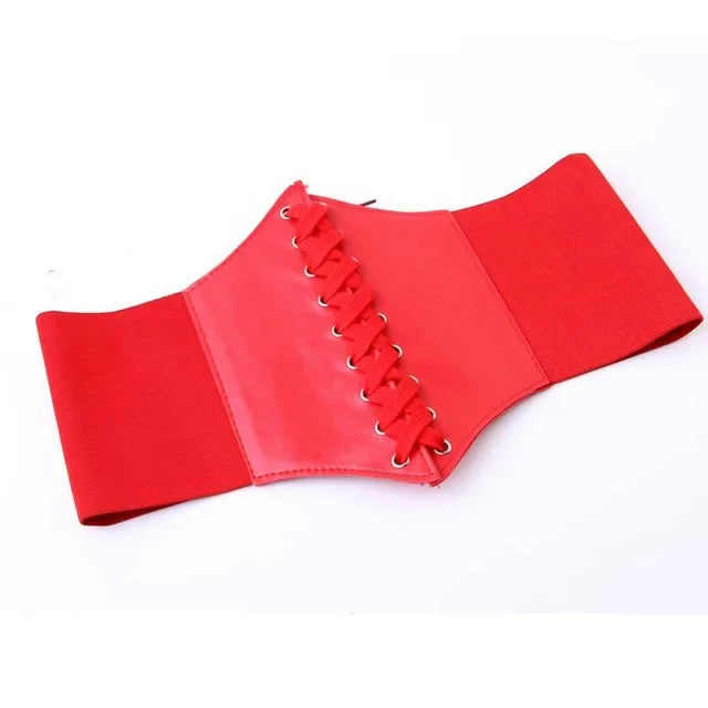 NEW Arrivals Women Girls Black Body Shapewear Women Gothic Punk Clothing Under Bust Waist Clincher Trainer PU Leather Elastic Sexy Bridal Corsets and Bustiers Female Slim Body Supplies Ladies High Quality Fashion Underwear Pr