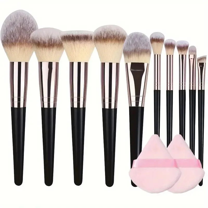 Professional 20PCS Makeup Brushes Set Eyeshadow Foundation Concealer Blending Blush Brush Kabuki Soft Fluffy Women Girls Beauty Salon Tools Female Ladies Luxury Cosmetics Accessories Products