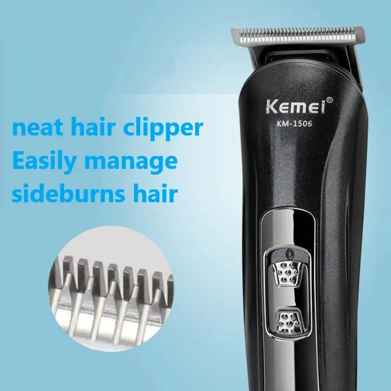 NEW Arrivals KM-1506 3 in 1 Electric Shaver Set USB Charging Hair Trimmer Electric Rechargeable Nose Professional Shaving Machine Men Grooming Supplies