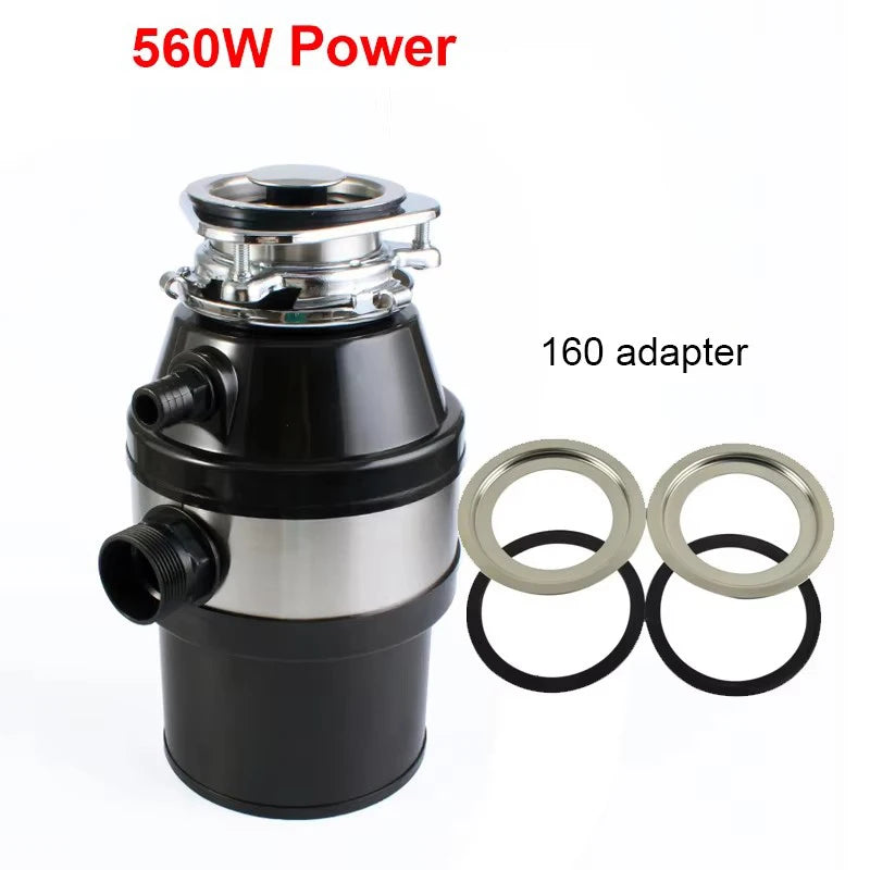 NEW Food Waste Garbage Disposal Residue Disposer Processor Air Switch Sewer Rubbish Crusher Grinder Material Kitchen Sink Appliance