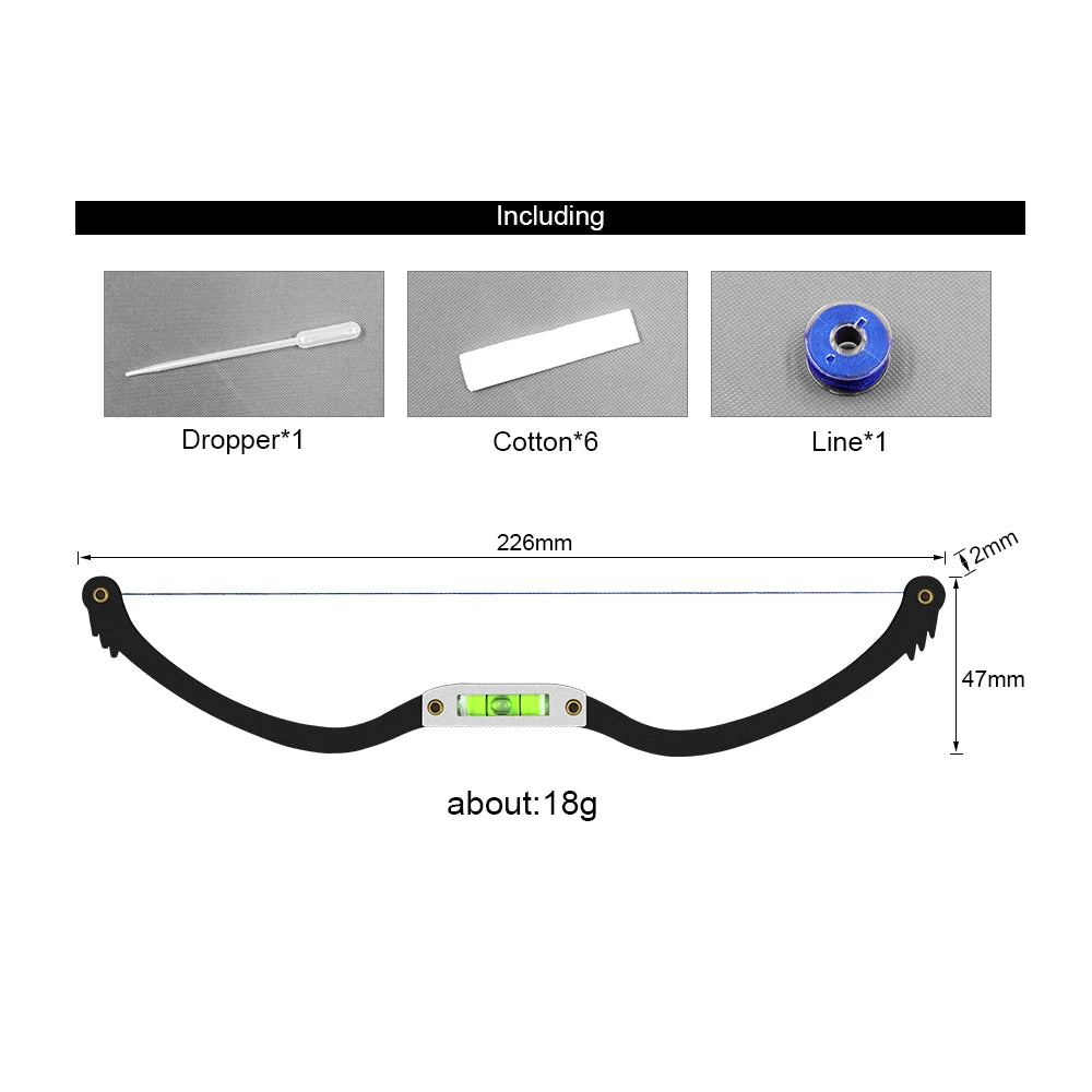 Semi-Permanent Eyebrow Positioning Metal String Mark Ruler Microblading Horizontal Tattoo Bead Mapping Ruler Measuring Brow