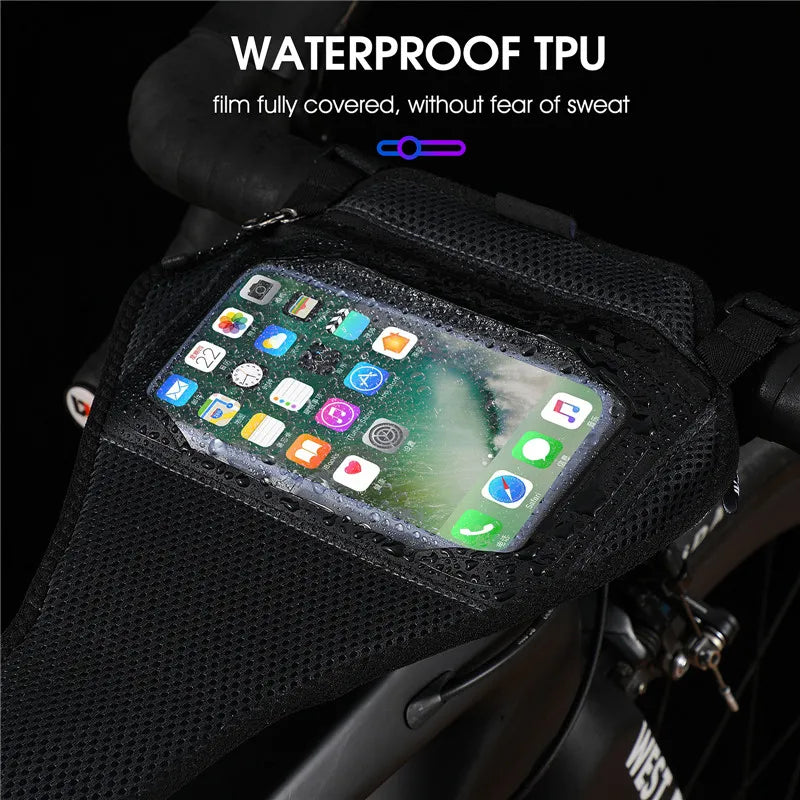 NEW Arrivals Bicycle Trainer Sweat Cover Sweatproof Quickly Dry Bike Frame Protector Sweat Absorb Strap Net Bike Accessories