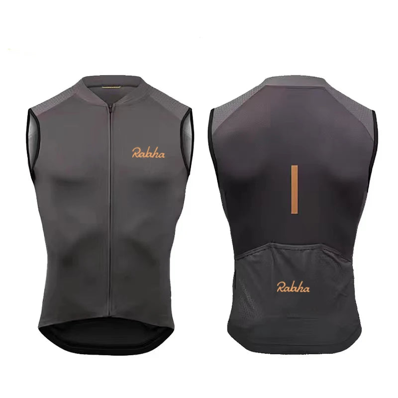 NEW Arrivals S-3XL 3 Colors Men's Cycling Vest Sleeveless Windproof Cycling Clothing Sport Bike Gilet Bicycle Jersey Windbreaker MTB Road Racing Bikes Vest Sports Apparel Accessories