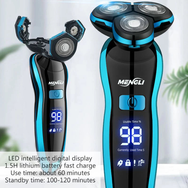 NEW Arrivals Gift for Husband Lover Electric Razor Set Electric Shaver Body Hair Cutting Shaving Machine for Men Women Clipper Rotary Beard Trimmer Waterproof Hair Sets Accessories Hair Care Supplies