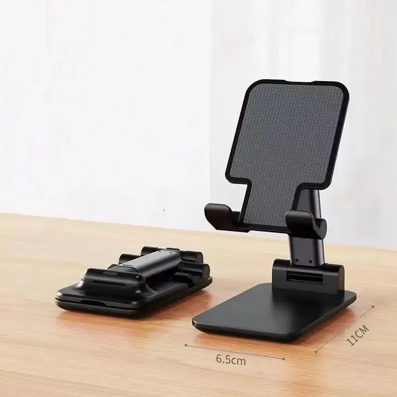 NEW Arrivals Black/White Color Desktop Mobile Phone Tablets Holder Stand For iPhone iPad Xiaomi Adjustable Desktops Tablet Holder Universal Table Mobile Phone Stand