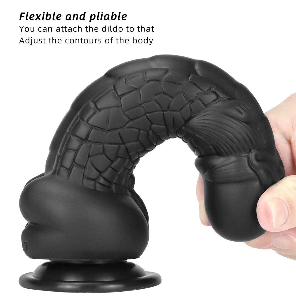 Animal Penis Super Soft Dildo for Adult Sex Toys for Woman Gay Monster Dick Suction Cup Anal Plug Male Masturbator Sex Products
