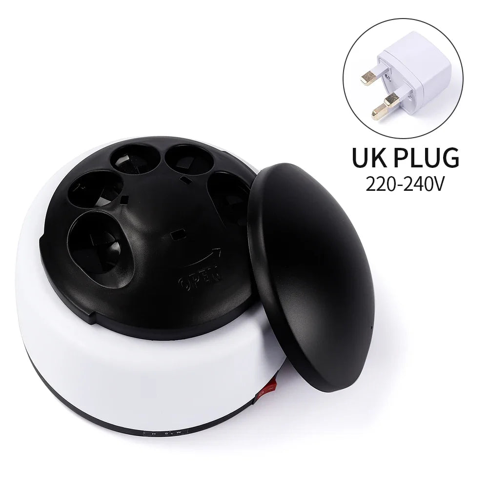 NEW Arrivals Portable 240V Automatic Steam Nail Gel Polish Removal Professional Gel Fast Remover UV Nails Steamer Cleaner Machine For Nail Art Manicure Ladies Girls Beauty Care Supplies Cosmetics Products