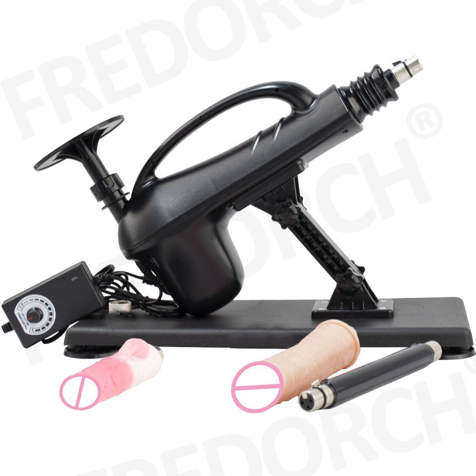 Fredorch New Automatic Sex Machine Sex Toys,Thrusting Machines for Men Women,Love Machine Device Gun with 3XLR dildo Attachments