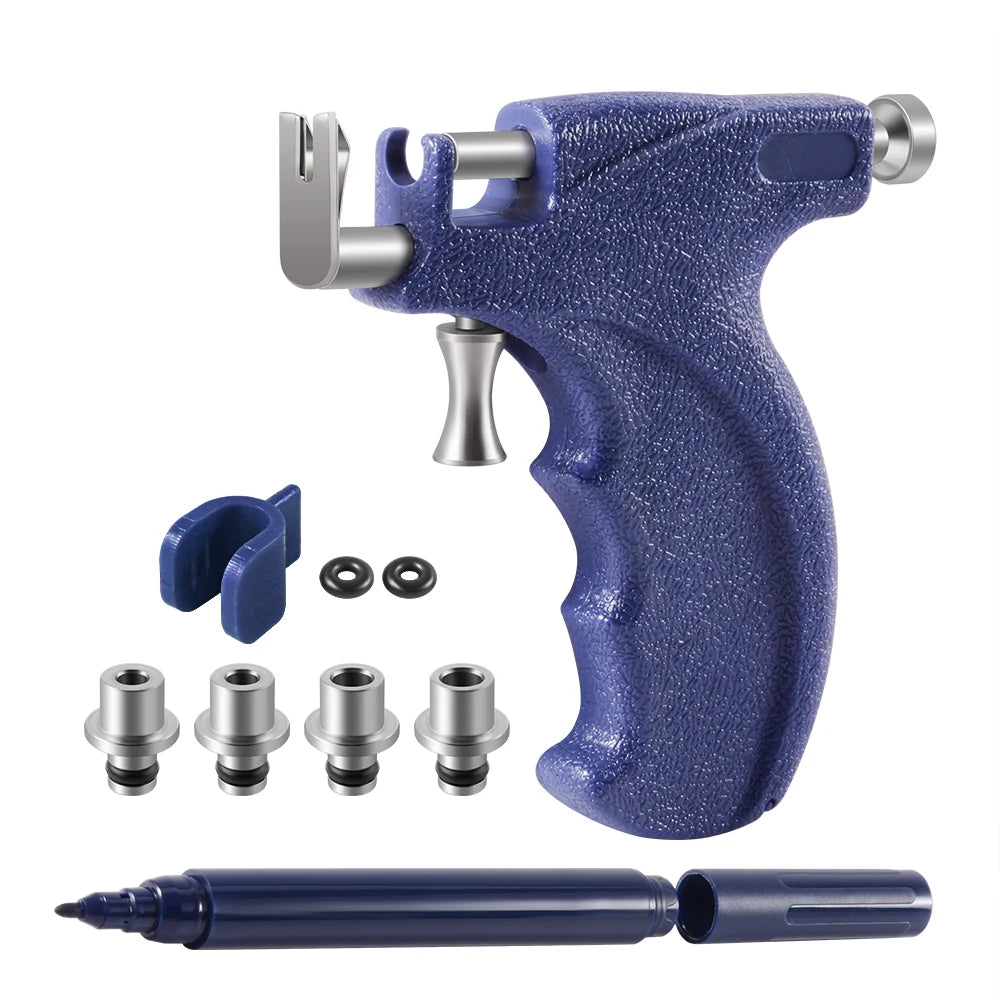 Professional Ear Piercing Gun Tools Steel Stud Earring Safe Sterile Nose Navel Helix Piercing Tool Set Body Jewelry Machine KKit