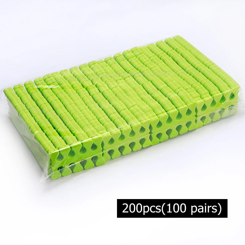 NEW Arrivals 200/400PCS Set Nail Art Toes Separators Soft Sponge Fingers Foot Gel UV Polish Coating Painting Manicure Pedicure Tools Foam Women Cosmetic Accessories Manicure Pedicure Supplies