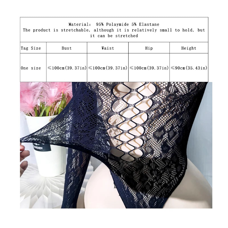 Women Long Sleeve See-Through Fishnet Cover Up Hollow Out Tassel Bodycon Beachwear Dress