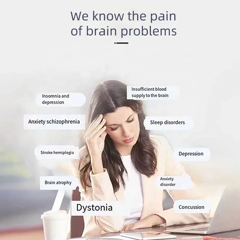 Adults/Children Transcranial Magnetic Stimulation Machine Schizophrenia Autism Dementia Alzheimer Stroke Depression Anxiety Insomnia RTMS Stimulate Nerve Cells Transcranial Magnetic Stimulator Brain Recovery TMS