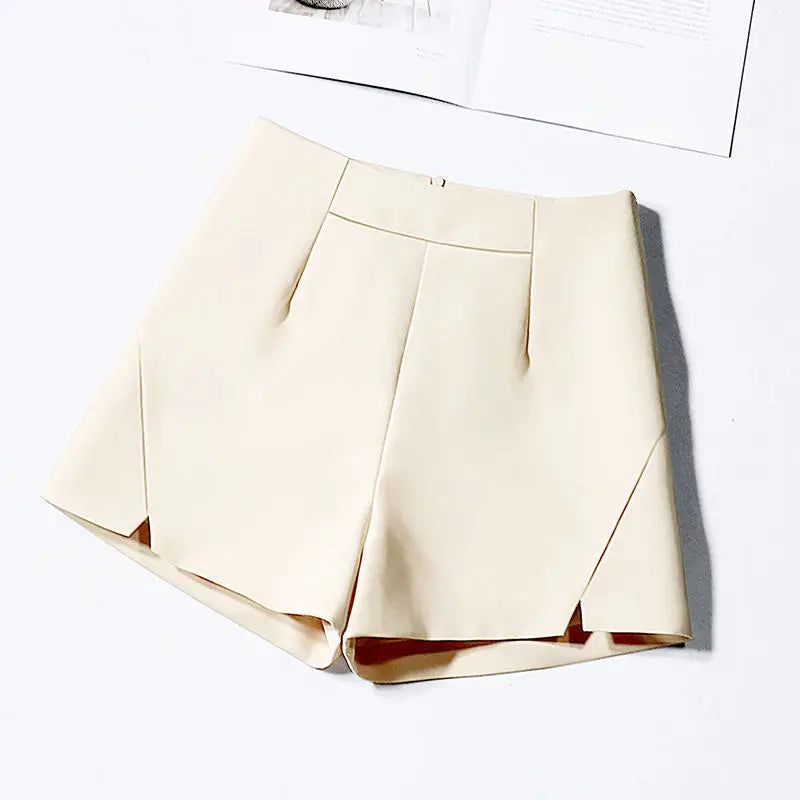 NEW Arrivals S-5XL Solid Women Mini Shorts High Waits Zipper Fly All-match Outwear Sexy Female Leisure Bottom Korean Style Young Lady Chic