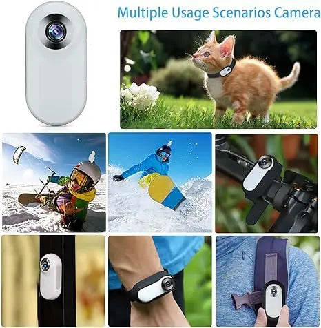 NEW Arrivals Pet Supplies Cat Dog Collar Camera 64G-128G Card Outdoor Exercise Camera Video Mini Body Camera Pets Safety Security Products