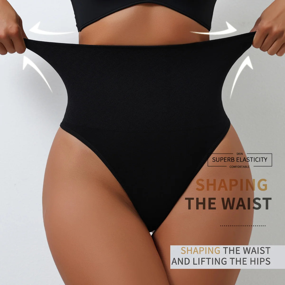NEW Arrivals 2PCS Set High Waist Thongs Seamless Women Panties G-String Lingerie Tummy Control Shaping Girdle Shaper Underwear