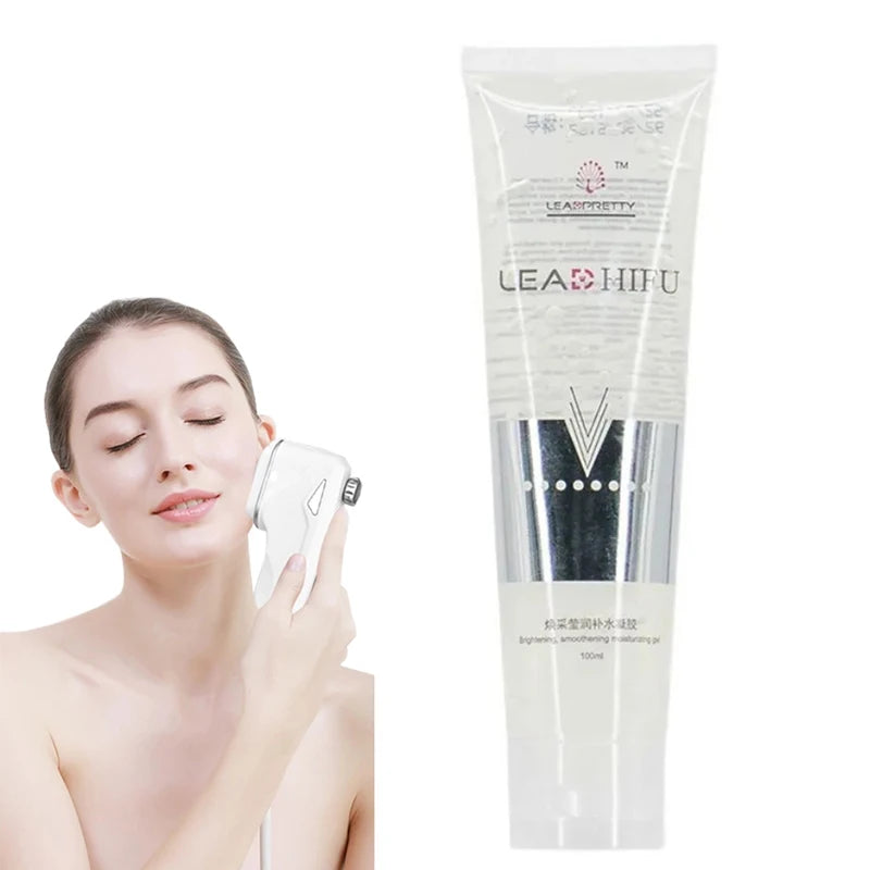 Newest 100ML 5-10Pcs Ultrasonic HIFU Gel Skin Firming Tighten Anti Wrinkles Gel High Intensity Focused Ultrasound Massager Gel 5/10PCS