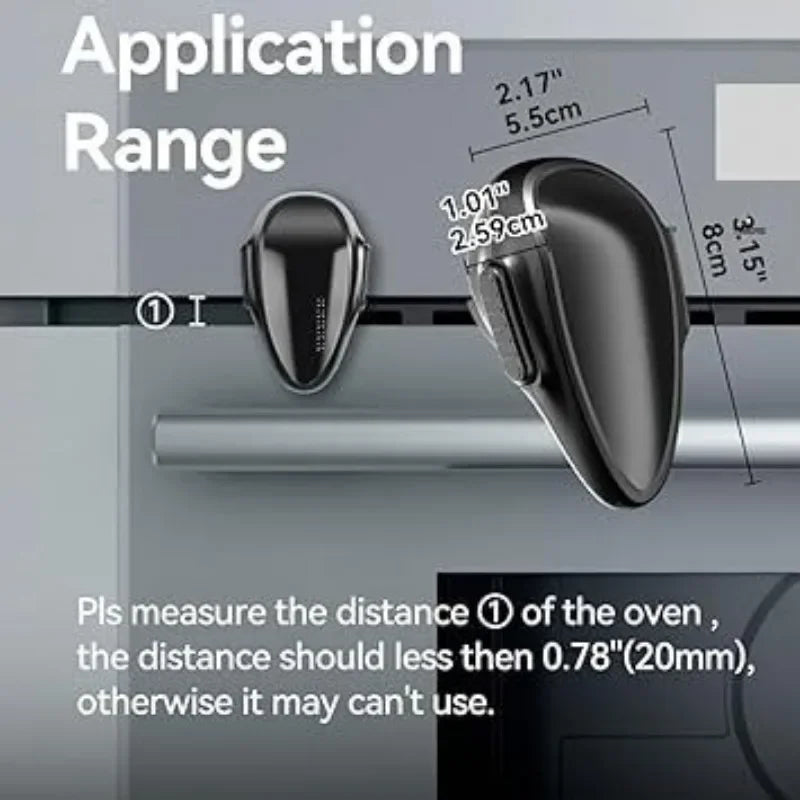 NEW Arrivals Baby Safety Oven Door Lock for Kitchen Child Safety Locks Children Protection Kids Safety Care Drawer Cabinet Double Button Locker Babies Safety Accessories Home Security Supplies